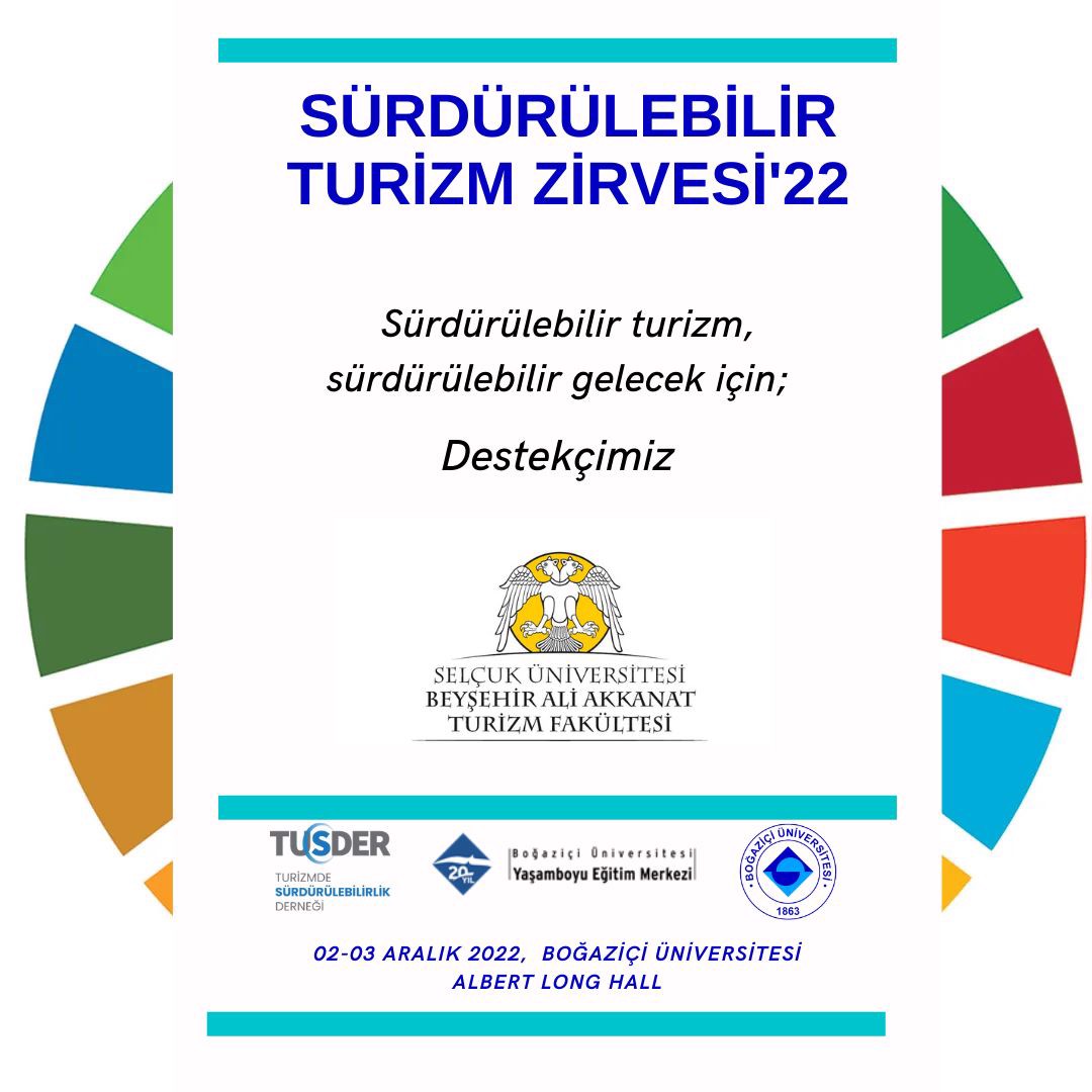 Boğaziçi Üniversitesinde Sürdürülebilir Turizm Zirvesi Gerçekleştirildi